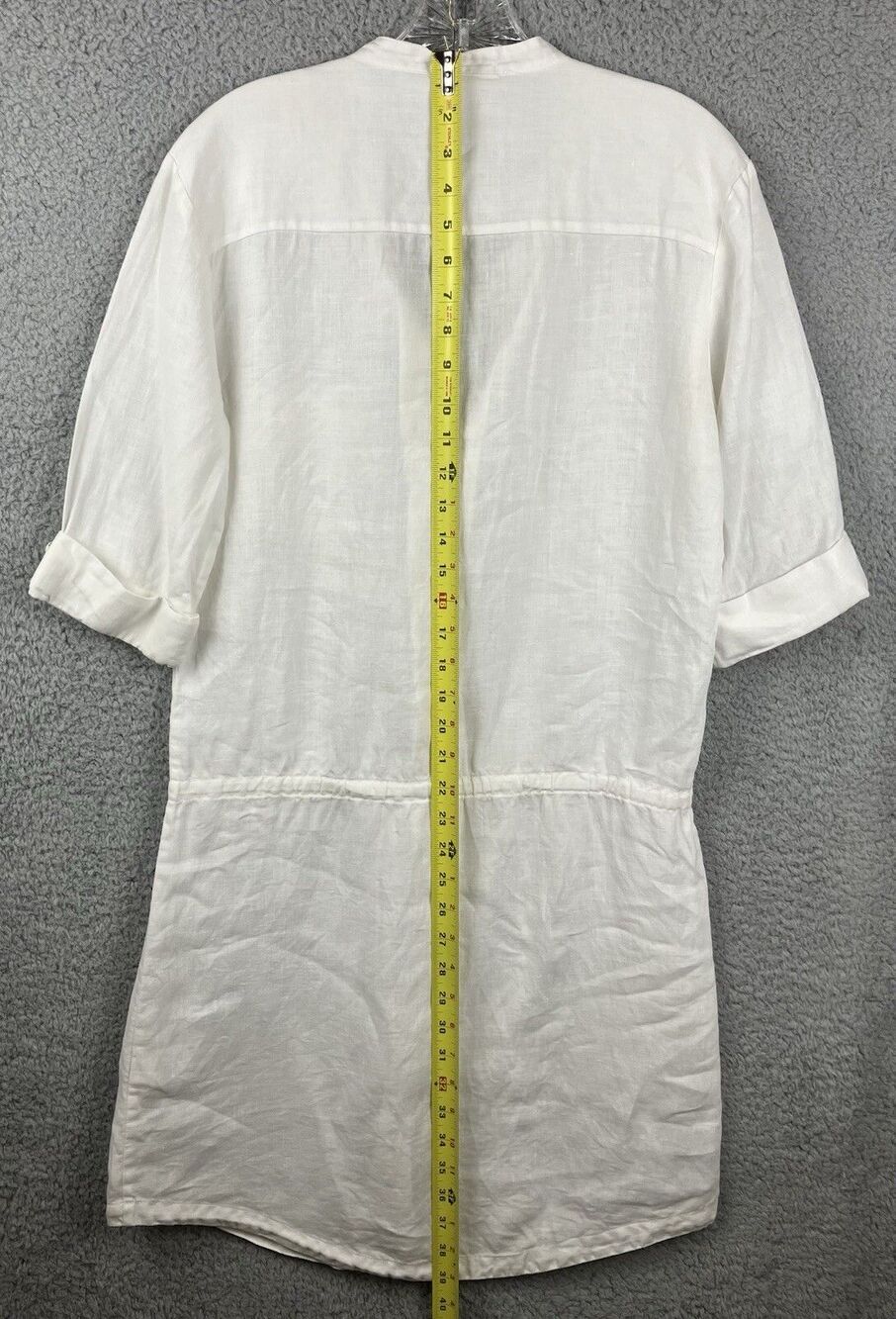 Standard James Perse 100% Linen Shirt Dress Tunic Sz 2 (Women's 4-6) Minimalist - Picture 4 of 7